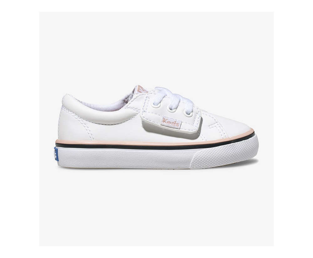 Tenis Keds Niña Blancos - Jump Kick Jr. - 4586-SYKTW